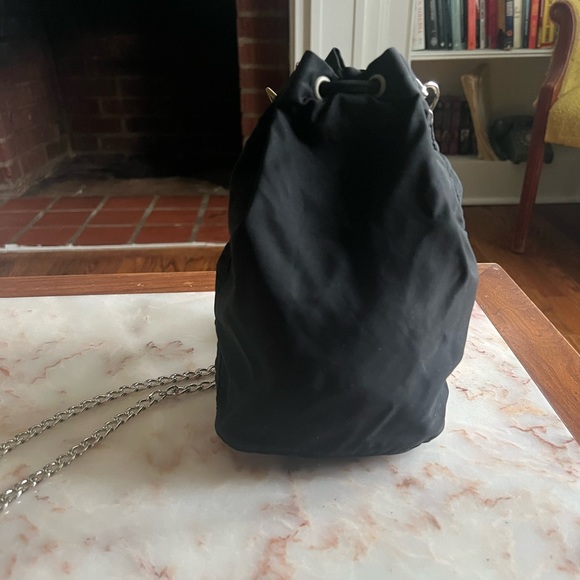 Prada Bags Prada Tessuto Black Nylon Drawstring Bucket Bag